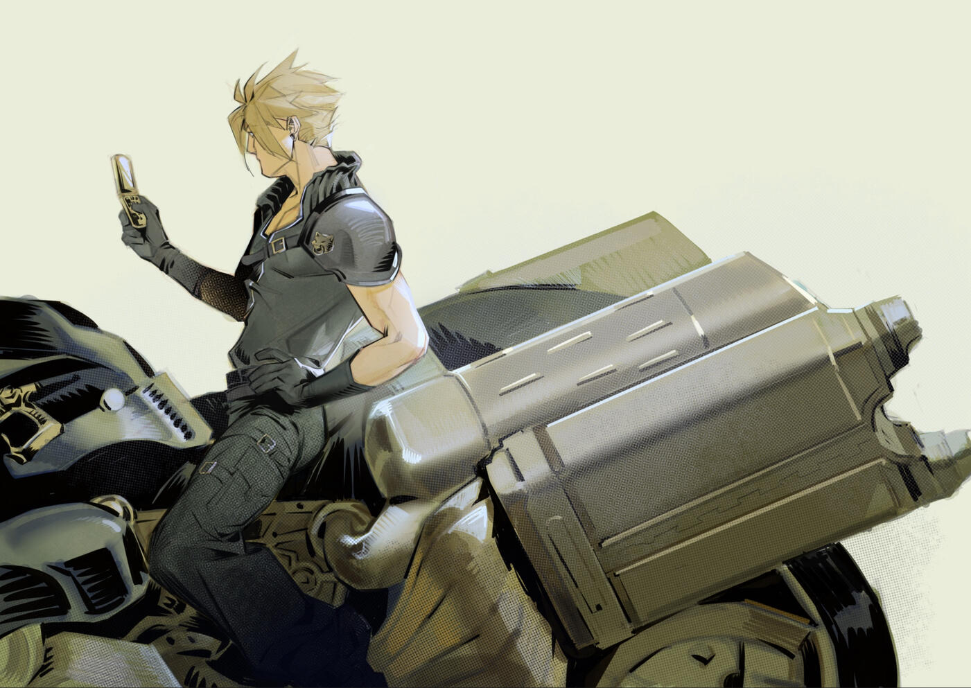 Color & Shaded full body + vehicle