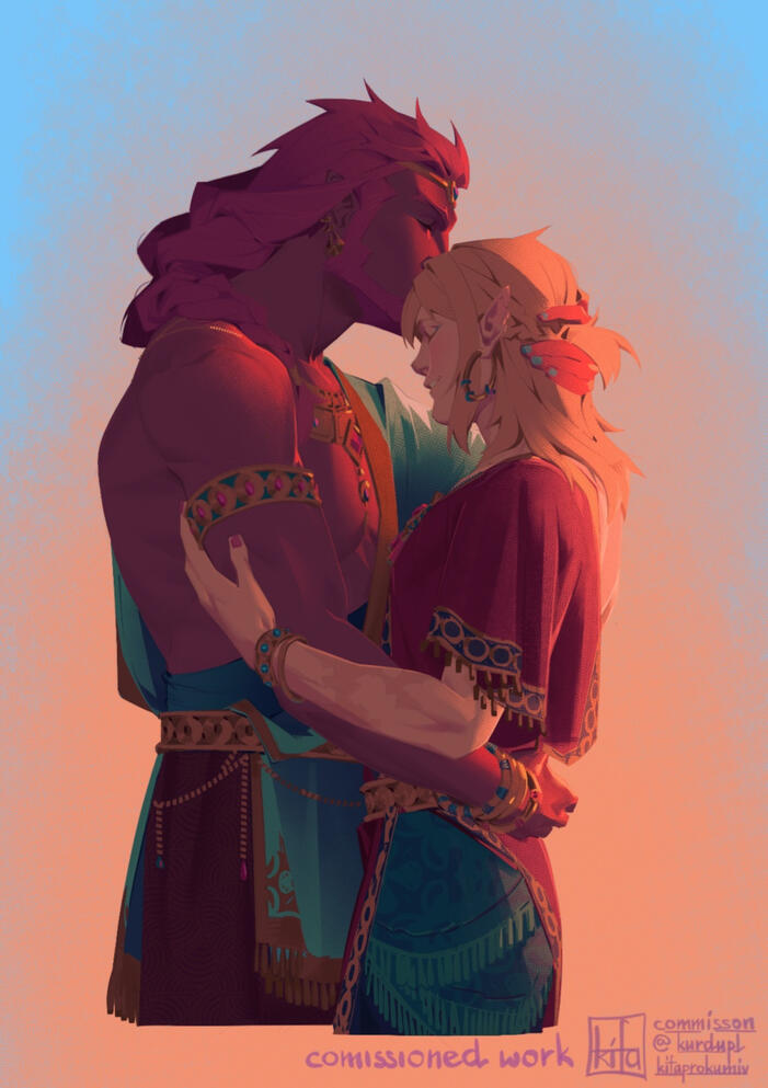 Color & Shaded Half body 2 chars.